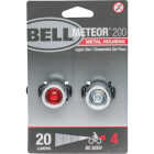 Bell Sports 1 Clear/1 Red LED Bicycle Light Set Image 1