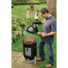 Weber Smokey Mountain Cooker 18 In. Dia. 481 Sq. In. Vertical Charcoal Smoker Image 3