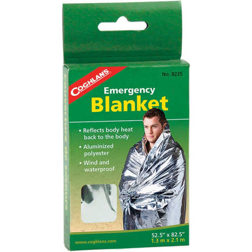 Coghlans Aluminized Polyester Waterproof Emergency Blanket